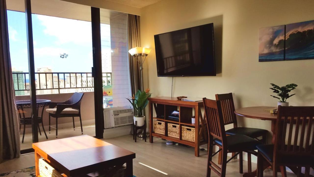 Waikiki Kuhio 1-Bedrm Apt, Ocean View, Free Parking & Wifi Honolulu Luaran gambar