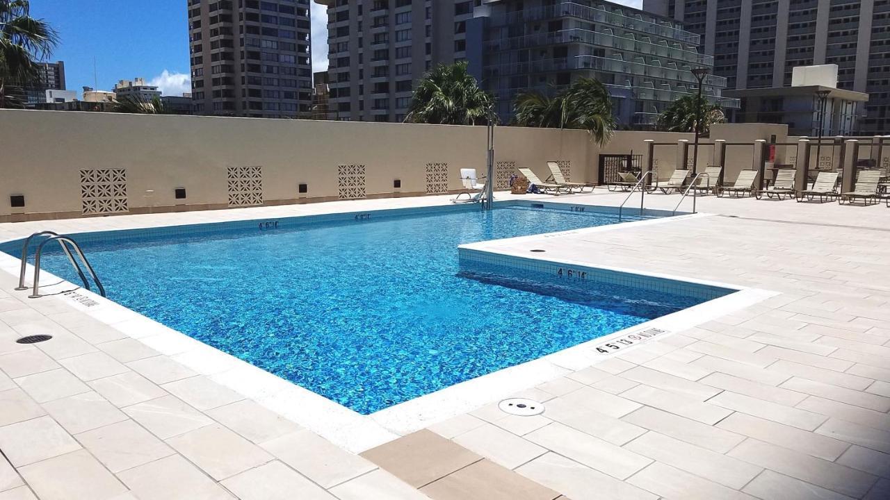Waikiki Kuhio 1-Bedrm Apt, Ocean View, Free Parking & Wifi Honolulu Luaran gambar